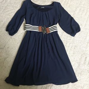 Navy Dress